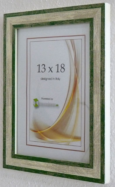 Bilderrahmen " Vigo " grün 13x18 bis 50x75