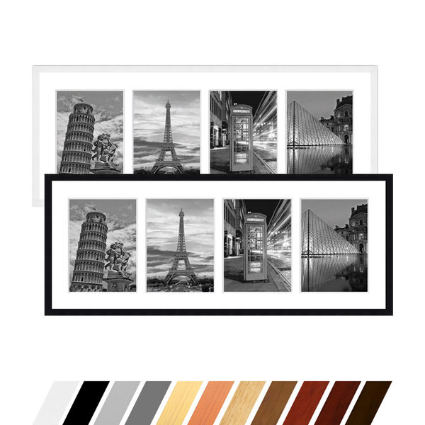 Collage Bilderrahmen für Linea 4 Bilder 18x24, 20x25 oder 20x30 cm