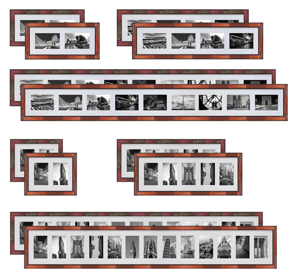 Collage Vintage Bilderrahmen Alto für 3-5 Bilder 10x15 oder 13x18