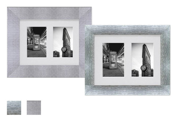 Collage Bilderrahmen Loom für 2 Bilder 10x15 oder 13x18