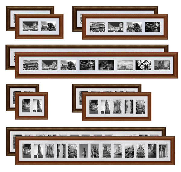 Collage Bilderrahmen Buffalo für 6-10 Bilder 10x15 oder 13x18
