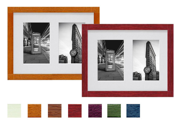 Collage Bilderrahmen TORRO für 2 Bilder 10x15 oder 13x18