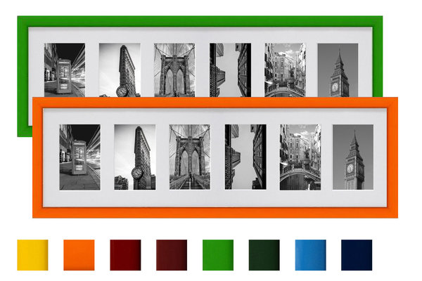 Collage Bilderrahmen CLASSIC für 6-8 Bilder 10x15 oder 13x18