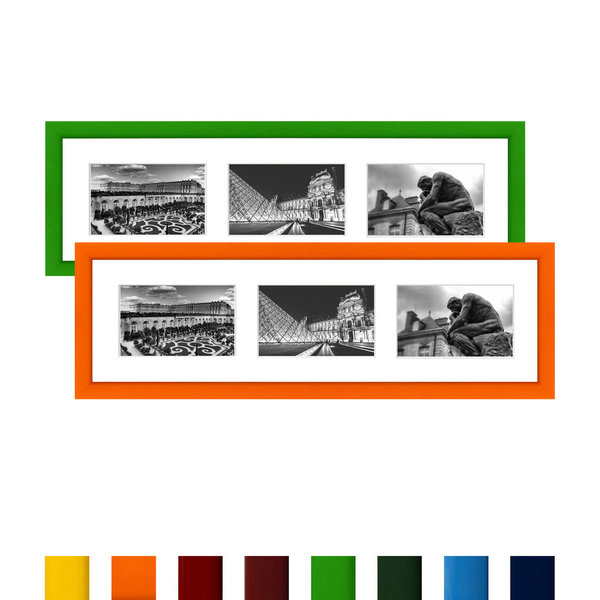 Collage Bilderrahmen CLASSIC für 3-5 Bilder 10x15 oder 13x18