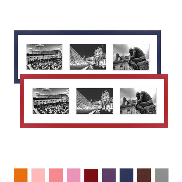 Collage Bilderrahmen MIAMI für 3-5 Bilder 10x15 oder 13x18